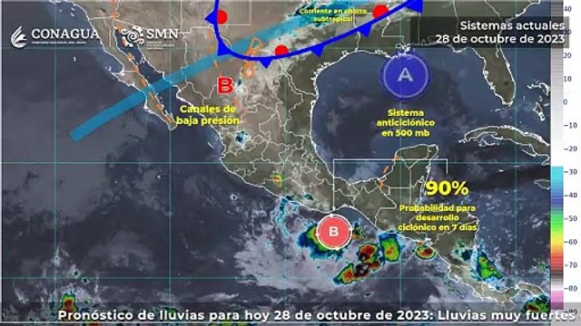Antes de salir de casa conoce el pronóstico del clima para este día