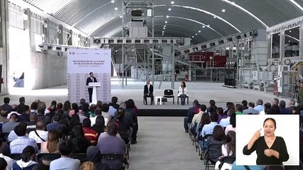 Inauguran la segunda planta de reciclaje de la Ciudad de México