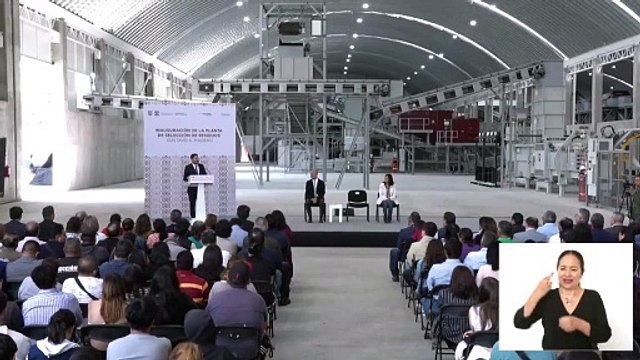 Inauguran la segunda planta de reciclaje de la Ciudad de México