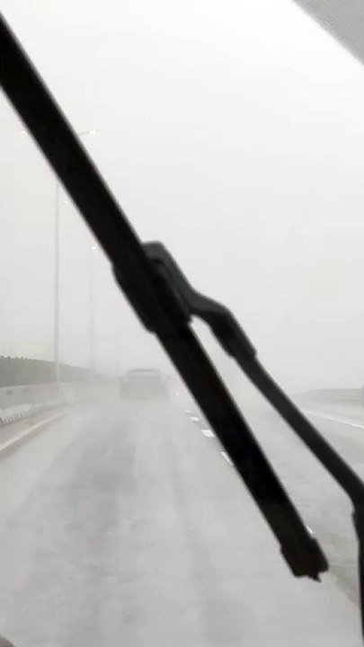 Poca visibilidad y peligro en carretera Monterrey-Saltillo