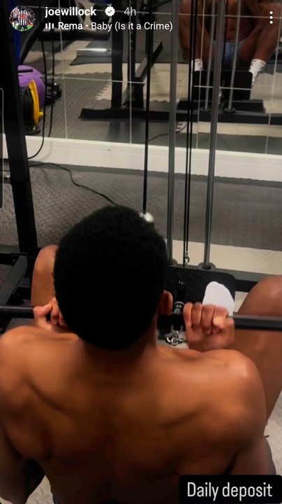 Joe Willock putting in the work after NUFC FA Cup heroics