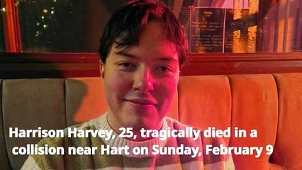 Flowers laid in tribute to Harrison Harvey, 25, after his death in Hartlepool