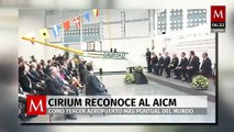 Cirium reconoce al AICM como el tercer aeropuerto más puntual del mundo