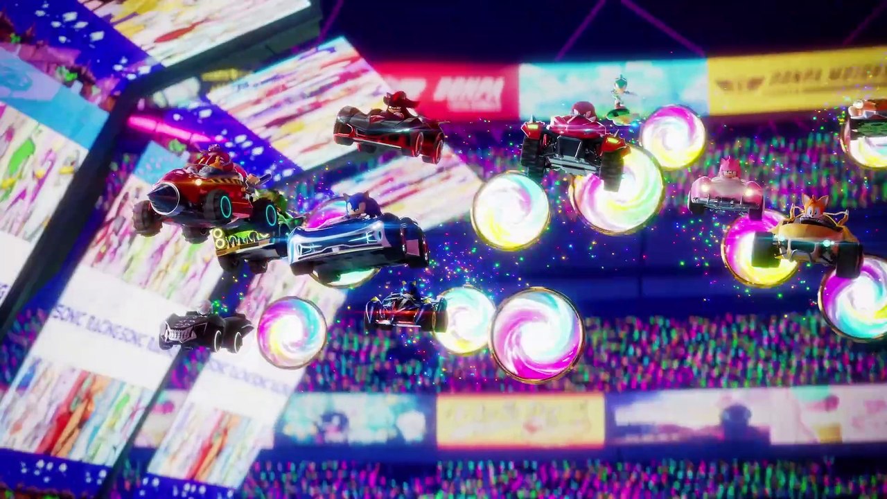 Sonic Racing : CrossWorlds Announce Trailer