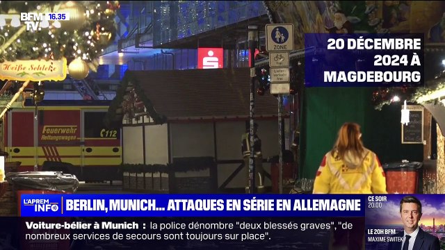 Berlin, Magdebourg, Munich... l'Allemagne secouée par une série d'attaques meurtrières