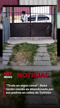 Un terrible caso de abandono infantil conmocionó a los habitantes de Tultitlán, Estado de México, luego de que un bebé recién nacido fuera encontrado en la vía pública tras ser dejado por sus propios padres