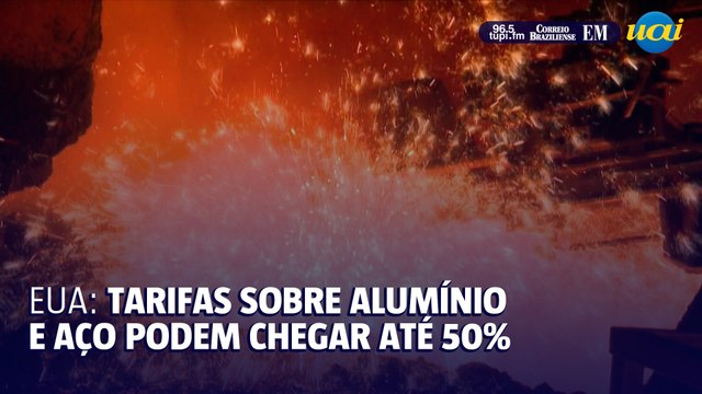 EUA podem impor tarifas de até 50% sobre aço e alumínio de Canadá e México