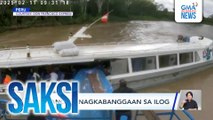 2 bangka, nagkabanggaan sa ilog | Saksi