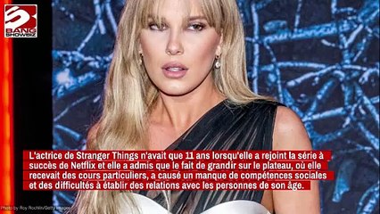 Millie Bobby Brown admet ne pas avoir beaucoup d'amis : "J'ai beaucoup de mal avec ça"