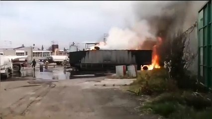 VIDEO: Arde fábrica en Acolman