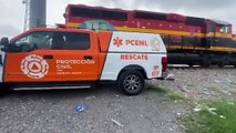 VIDEO: Hombre de 45 años es atropellado por vagón del tren y sale ileso