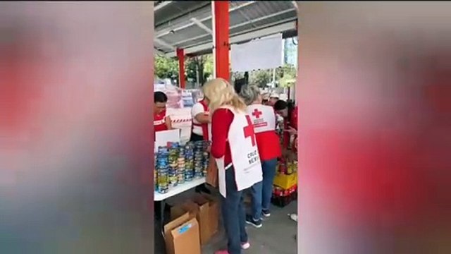 Envía Cruz Roja 75 toneladas de ayuda para damnificados en Guerrero
