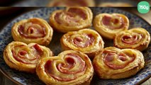 Palmiers au jambon