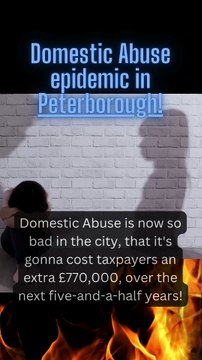 SHOCKING levels of domestic violence in #Pboro! :(