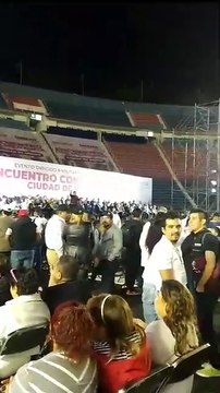 Suspenden evento de Claudia Sheinbaum presuntamente por falta de asistentes