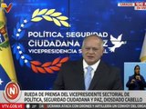 Vpdte. Sec. Cabello: Quedan en evidencia nuevos planes de la derecha terrorista en Venezuela