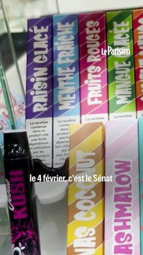 L'interdiction des puffs définitivement adoptée