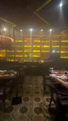 Evacuan restaurante por incendio en San Pedro