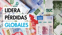 Peso lidera pérdidas globales por preocupación sobre aranceles