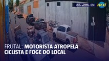 Carro com carretinha atropela ciclista e foge sem prestar socorro