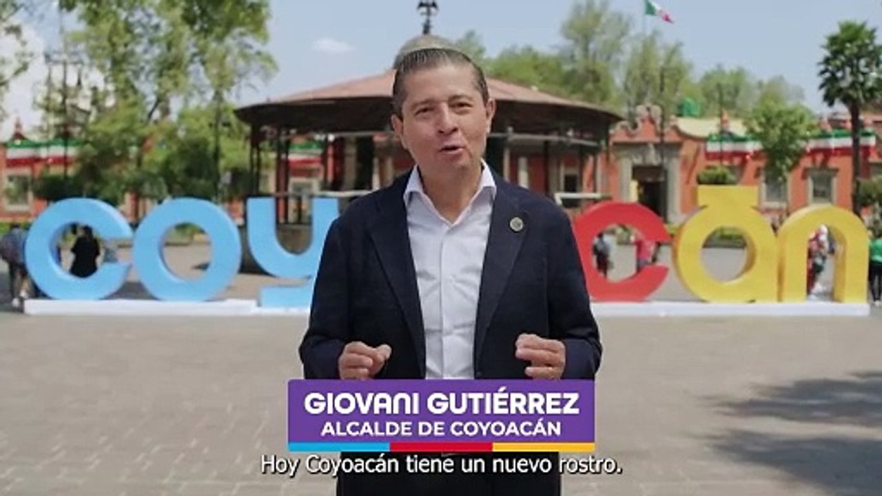 Giovani Gutiérrez, alcalde de Coyoacán se dice imparable