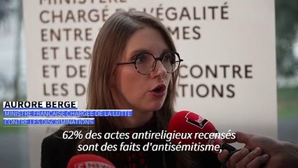 Antisémitisme: Bergé veut "mieux définir pour mieux sanctionner"