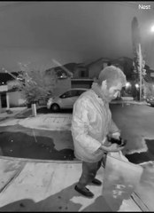 Detienen a hombre que robaba adornos de Halloween en Monterrey