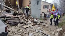 Crollo canonica in Valsamoggia: le ricerche tra le macerie con i cani