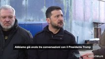 Zelensky: sgradevole che Trump abbia chiamato prima Putin