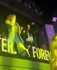 Lali Espósito y Mery Del Cerro disfrutando el musical de Margarita