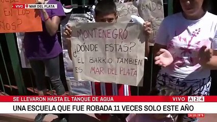 🚨 MAR DEL PLATA: ROBARON UNA ESCUELA Y DEJARON ABIERTO EL GAS