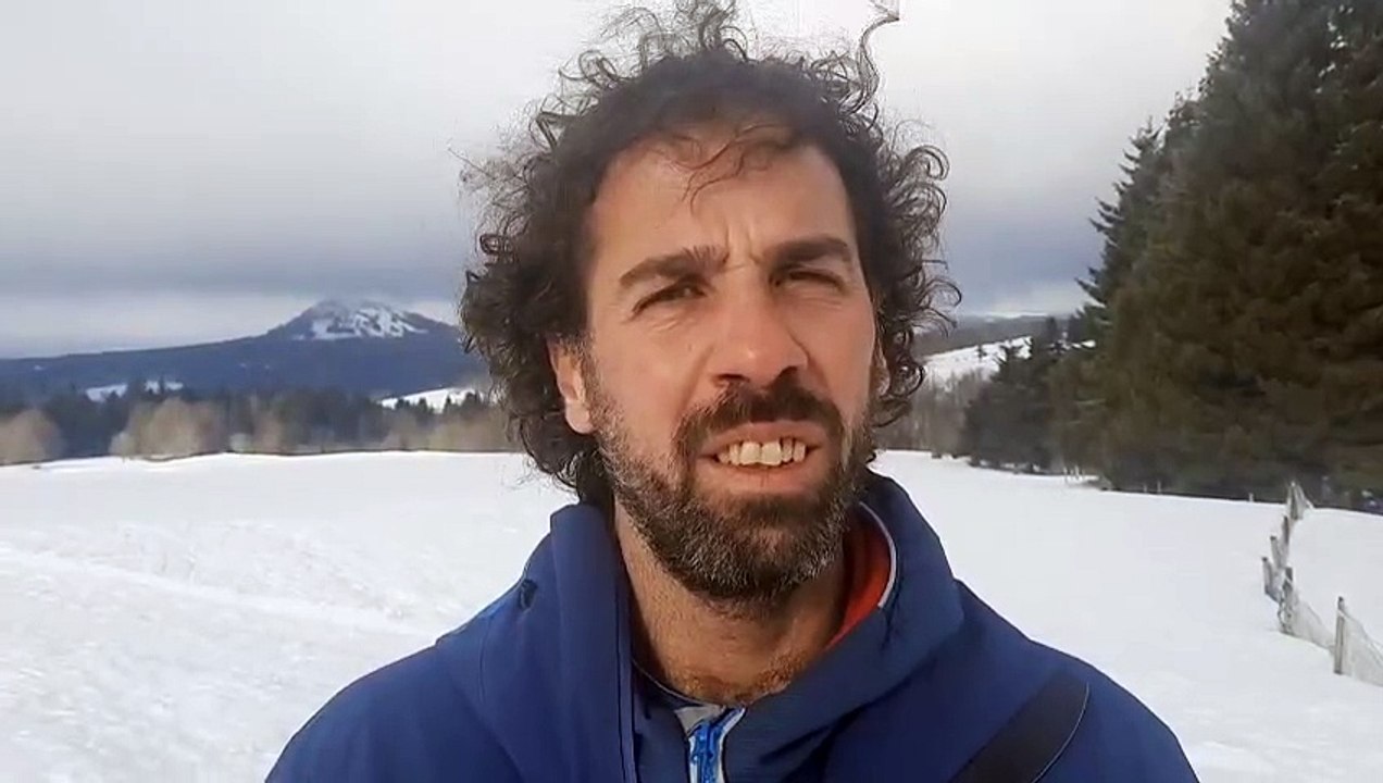 Alexandre Dupont, président du foyer de ski nordique de Sainte-Eulalie