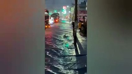 No da  tregua la lluvia en Ecatepec; las inundaciones a la orden del día (VIDEO)
