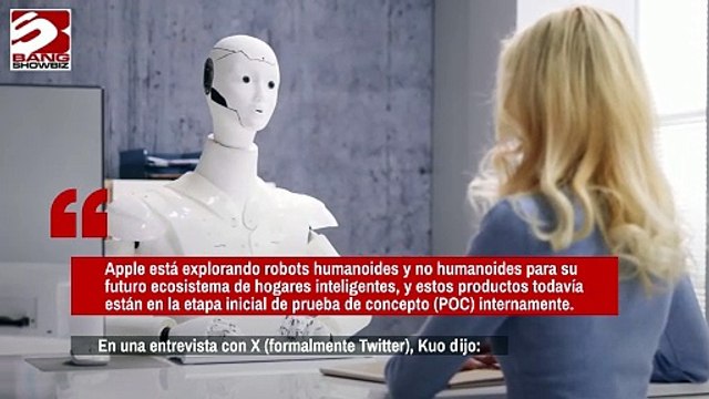Apple está 'explorando robots humanoides y no humanoides'