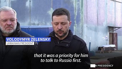 'Not very pleasant' for Trump to speak to Putin first says Zelensky