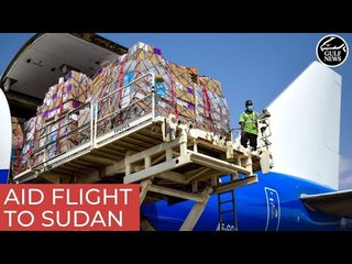 Watch: On-board plane directed by Sheikh Mohammed to fly aid to Sudan