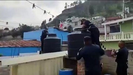 VIDEO: Arde bodega de madera en Santa Cruz Atzcapotzaltongo en Toluca