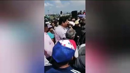 VIDEO: Exigen agua con bloqueo en autopistas de Edomex llevan casi 7 horas