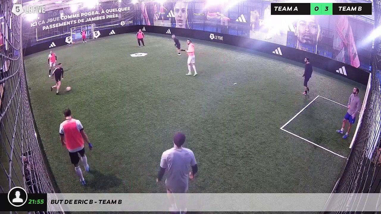 But de Eric B - Team B