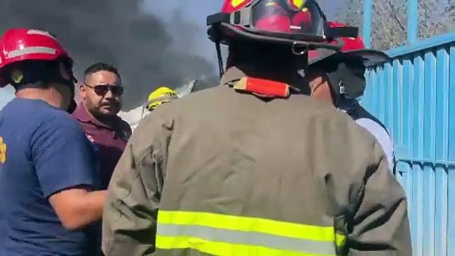 No reportan lesionados en explosión de un tanque de combustible en Escobedo