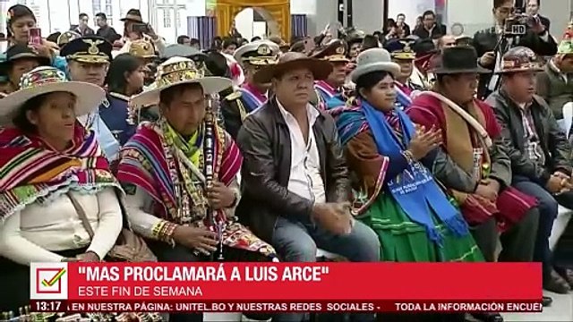 Arcistas anuncian proclamación de Luis Arce como candidato a las elecciones generales