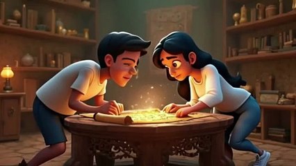 The Golden Scroll’s Secret: A Time-Traveling Treasure Hunt!. In Hindi Dubbed