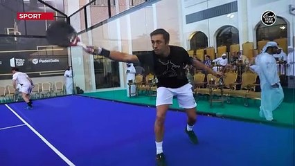 Padel with Adel: Fernando Belasteguín in UAE