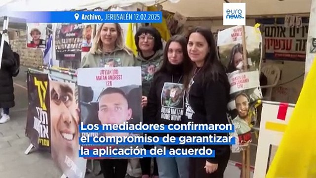 Hamás liberará el sábado a tres rehenes israelíes mientras el alto el fuego sigue siendo frágil