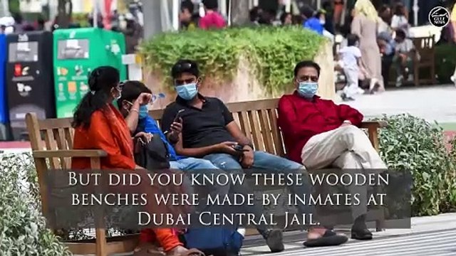 More than 323 outdoor benches made by Dubai inmates for Expo 2020 Dubai