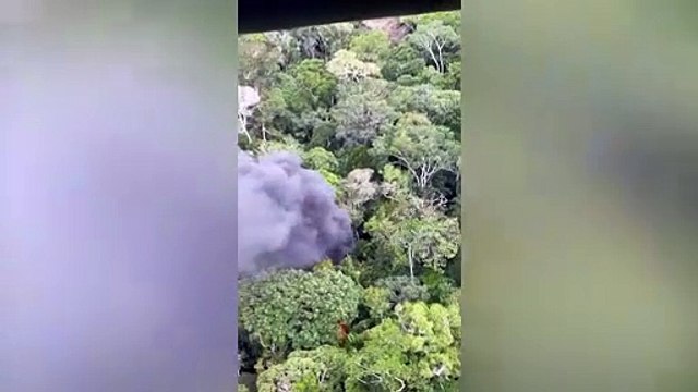 FAB intercepta aeronave que entrou com drogas ilegalmente no Brasil