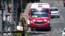 VIDEO: Corren y los alcanzan...en el autobús, detienen a 3 por robo en Toluca