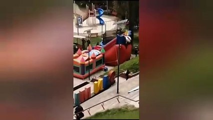 VIDEO: Alarma balacera entre policías y delincuentes en Tlaxcala