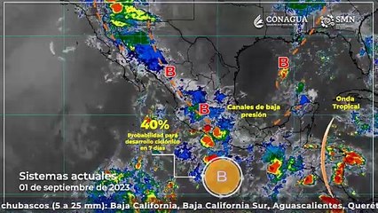 Continuarán las lluvias en la Ciudad de México