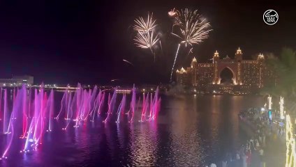Eid Al Fitr fireworks in Dubai